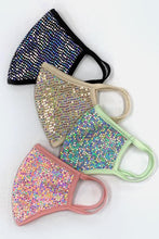 Load image into Gallery viewer, Sequin Printed Fashion Face Mask