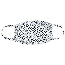 Load image into Gallery viewer, Spotted Reusable Face Mask with Filter Pocket