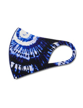 Load image into Gallery viewer, Ocean Blues Tie Dye Anti-Bacterial Fashion Face Mask