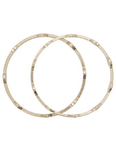 Load image into Gallery viewer, Gold Circle Bangle Bracelet Duo
