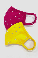 Load image into Gallery viewer, Pre-Order Silver Star Fashion Mask

