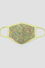 Load image into Gallery viewer, Floral Sequin Printed Fashion Face Mask
