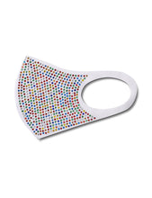 Load image into Gallery viewer, Multi-Color Rhinestone Fashion Face Mask
