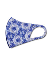 Load image into Gallery viewer, Denim Medallion Anti-Bacterial Fashion Face Mask
