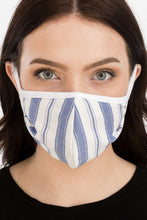 Load image into Gallery viewer, Pre-Order Retro Inspired Stripe Fashion Face Mask
