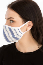 Load image into Gallery viewer, Pre-Order Retro Inspired Stripe Fashion Face Mask
