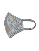 Load image into Gallery viewer, Silver Foil Fashion Mask
