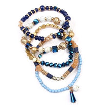 Load image into Gallery viewer, Multi-Beaded Stretch Bracelet

