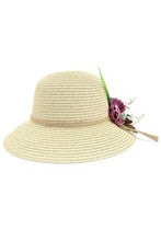 Load image into Gallery viewer, Pre-Order Women's Flower Floppy Sun Hat
