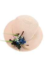 Load image into Gallery viewer, Pre-Order Women's Flower Floppy Sun Hat
