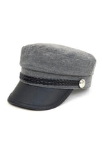 Load image into Gallery viewer, Pre-Order Fierce Leather Canvas Baker Cap

