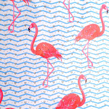 Load image into Gallery viewer, Flamingo Rhinestone Tote Beach Bag
