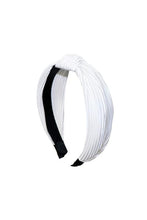Load image into Gallery viewer, Pre-Order Pleated C-Shaped Headband
